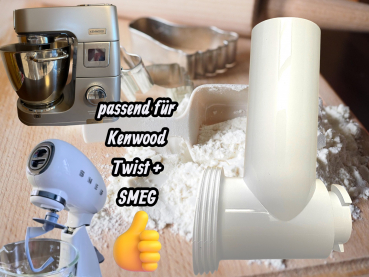 Mahlvorsatz Messerschmidt Smeg Kenwood Twist